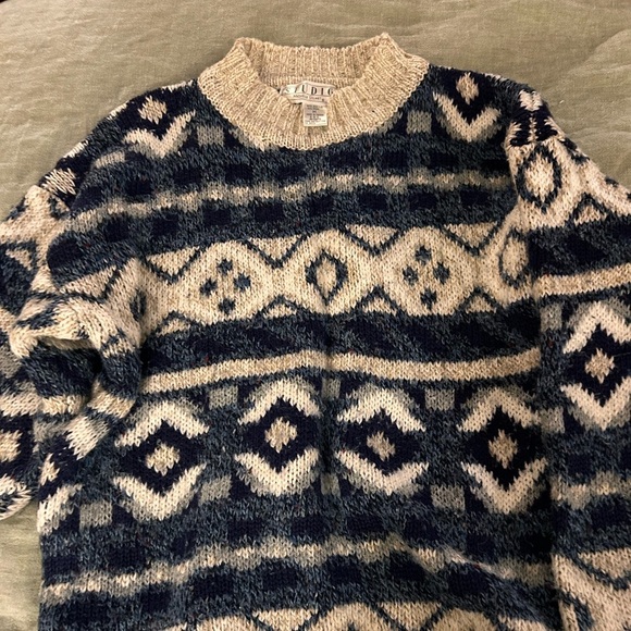 Studio by Michelle Stuart acrylic wool sweater size medium VINTAGE - Picture 5 of 8